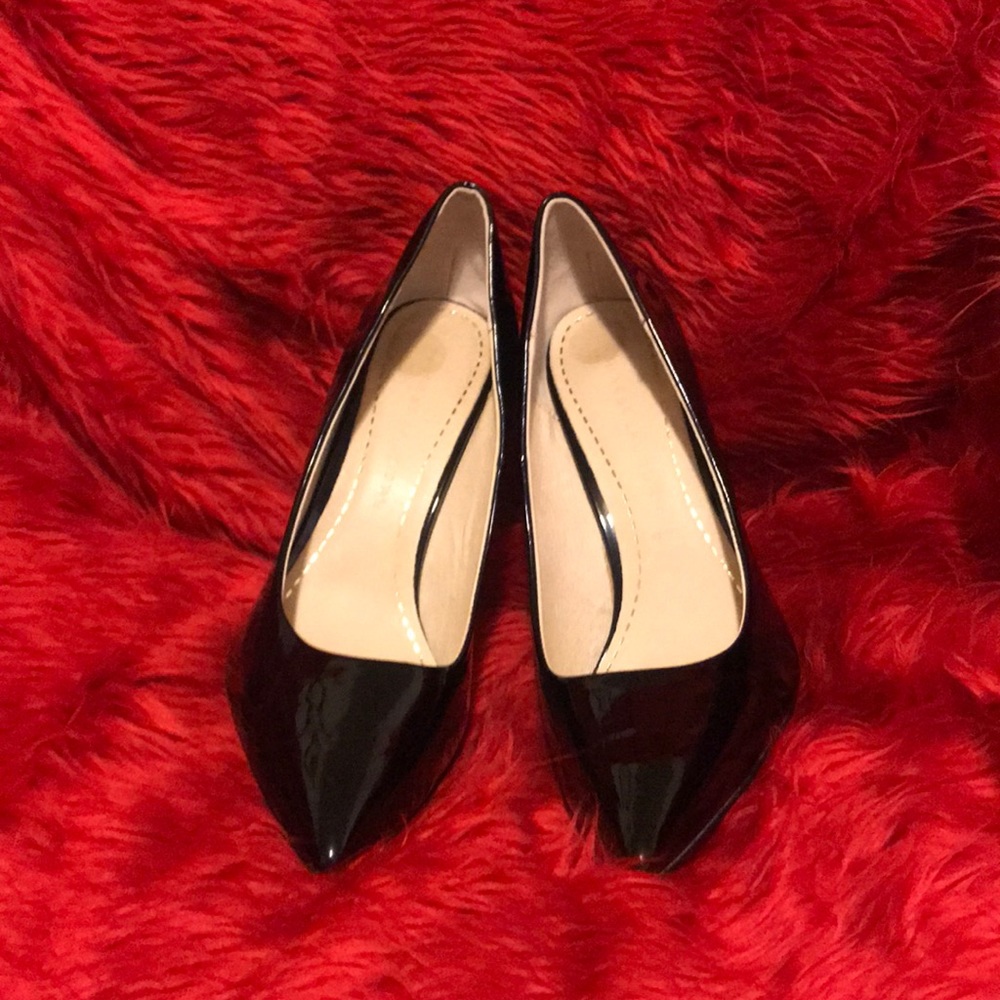Genuine Leather Black Pump